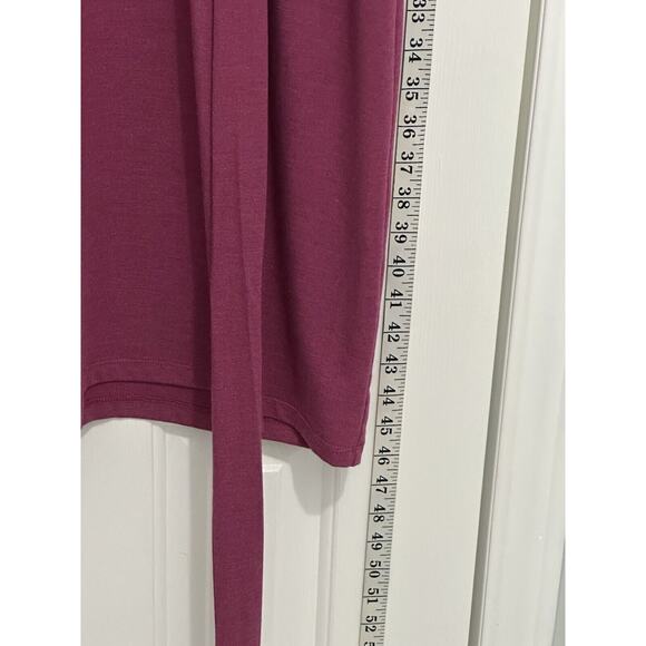 Betabrand Dress Wrap Top Stretchy Comfort Maroon Set Lot Plus Size 2x - Picture 4 of 10